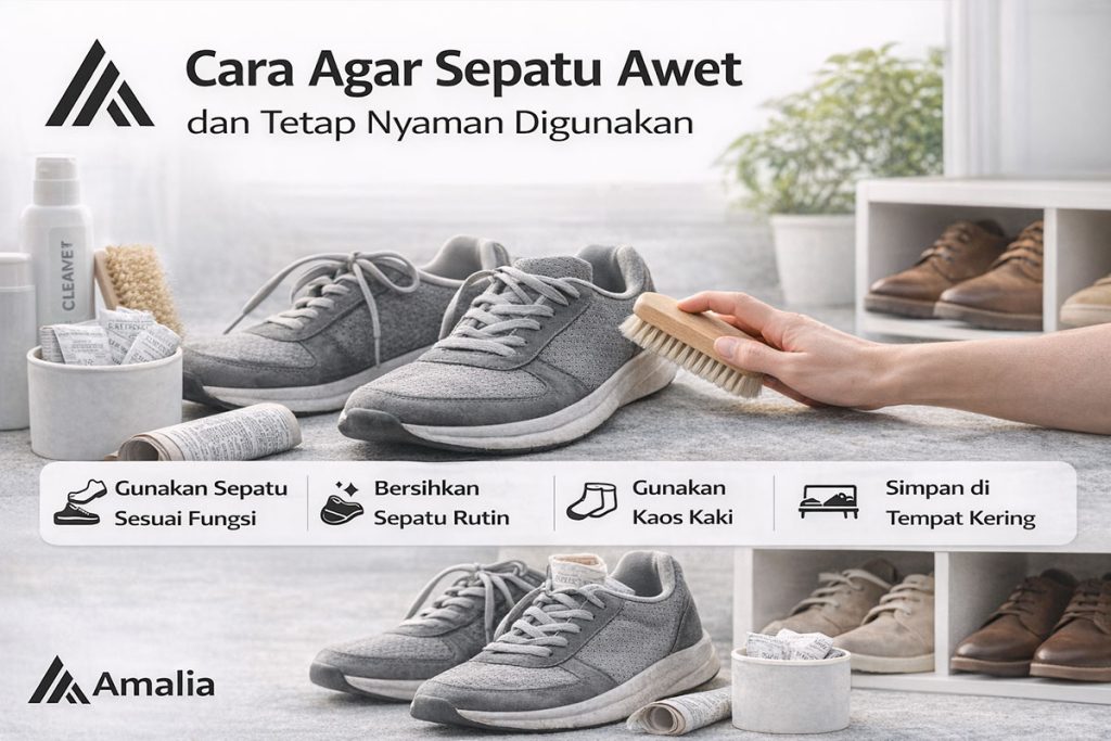 Cara Agar Sepatu Awet dan Tetap Nyaman Digunakan
