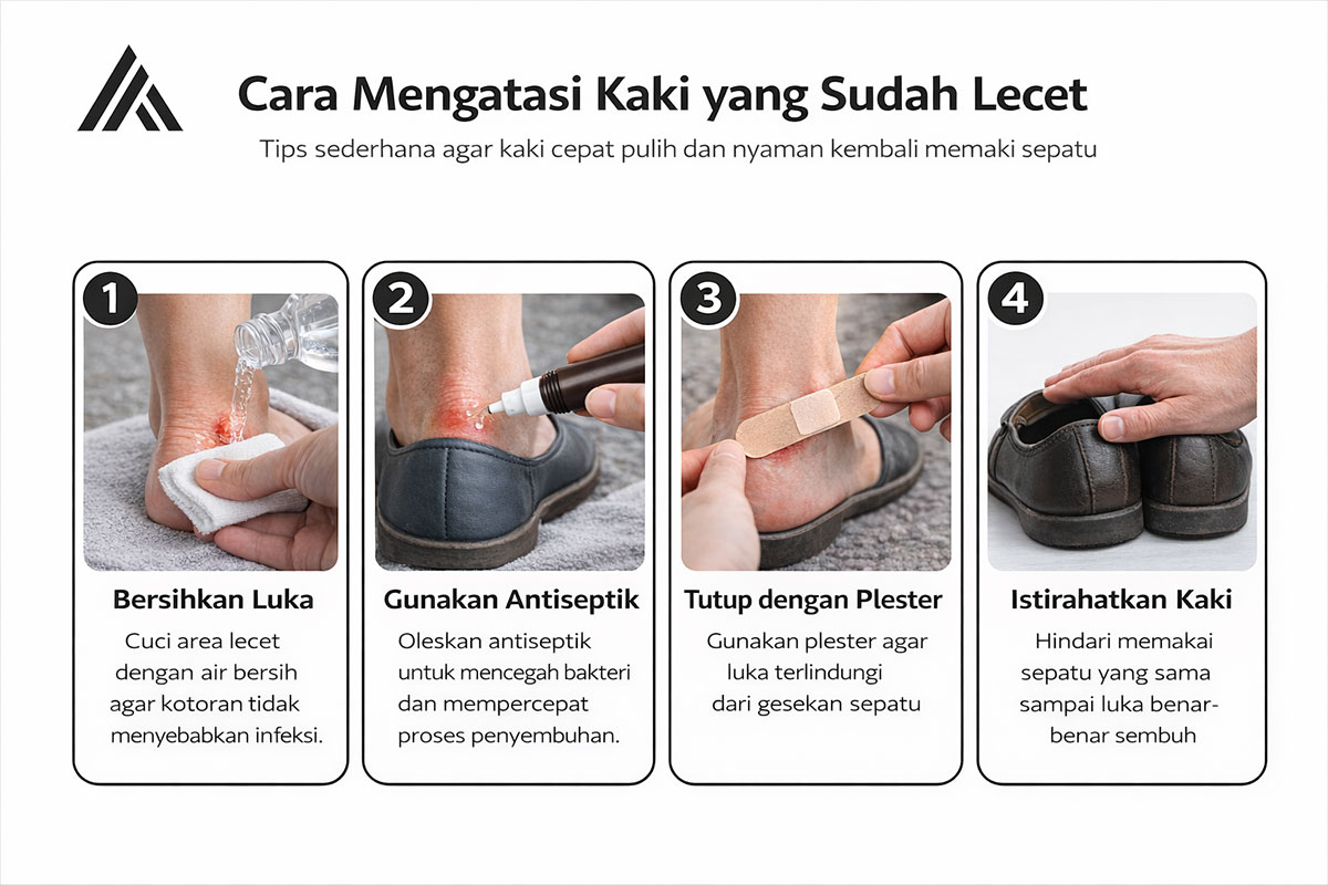 Cara Mengatasi Kaki yang Sudah Lecet